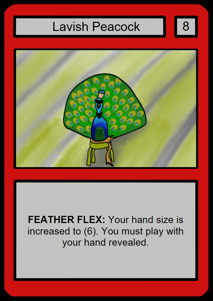 Lavish Peacock